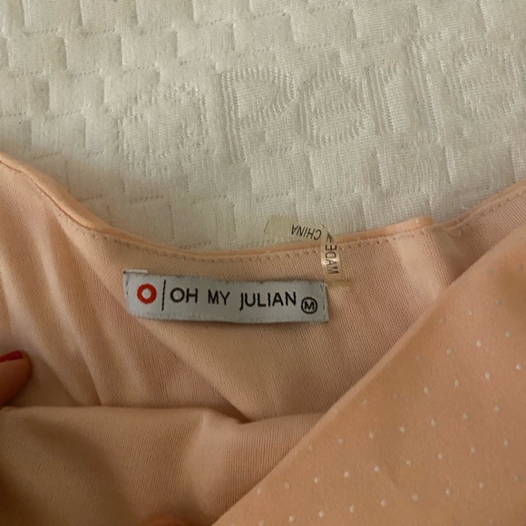 DISCOUNTED SHIPPING- Worn once one shoulder dress size M - Picture 4 of 5